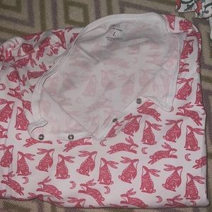 roller rabbit old edition pink bunnies